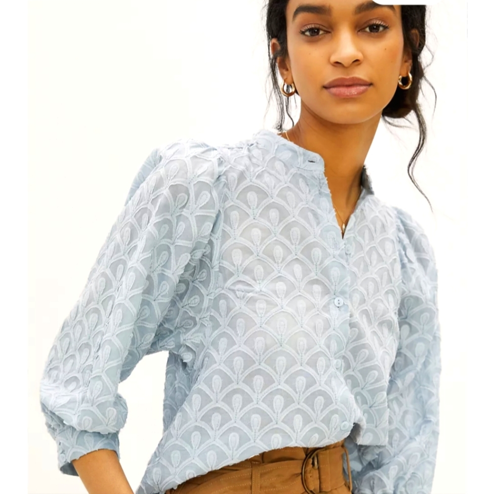 Anthropologie| The Bella Femme Button Down